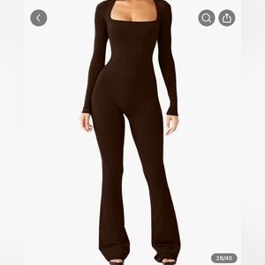 Chic Chocolate Brown Jumpsuit